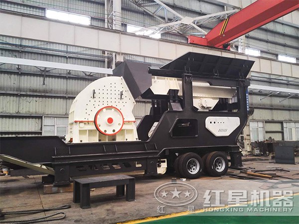 配1416錘破的車載石子破碎機 配1416錘破的車載石子破碎機