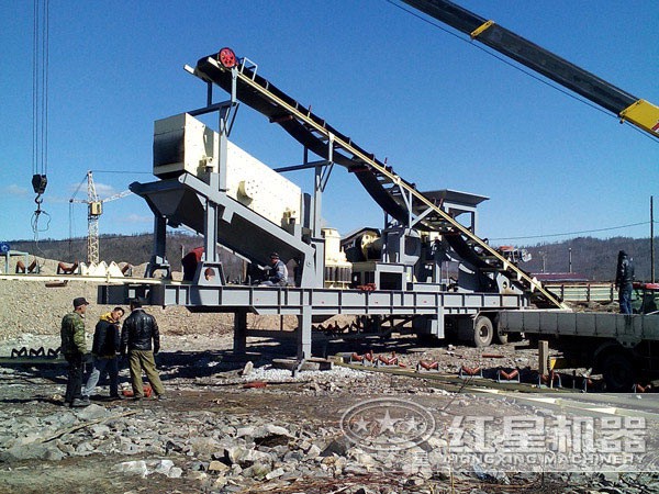 HX系列移動破現場作業圖