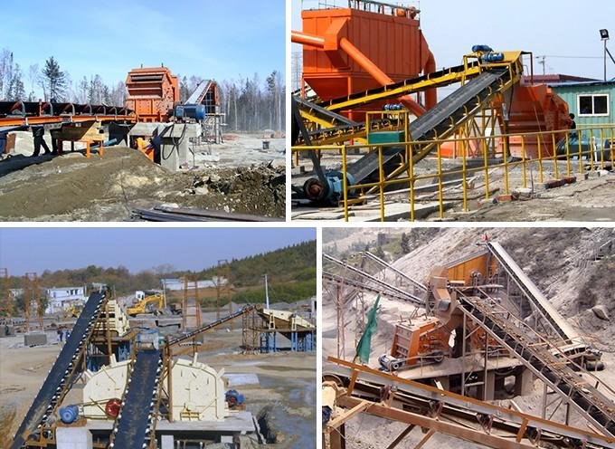 石灰石反擊破現場處理圖