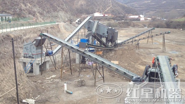 反擊式破碎機安裝現場 反擊式破碎機安裝現場