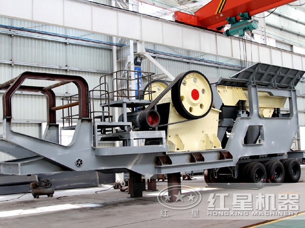 HX938HD80輪胎顎破移動(dòng)碎站