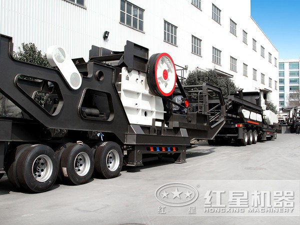 移動顎式破碎機---搭載HD80顎破 移動顎式破碎機---搭載HD80顎破