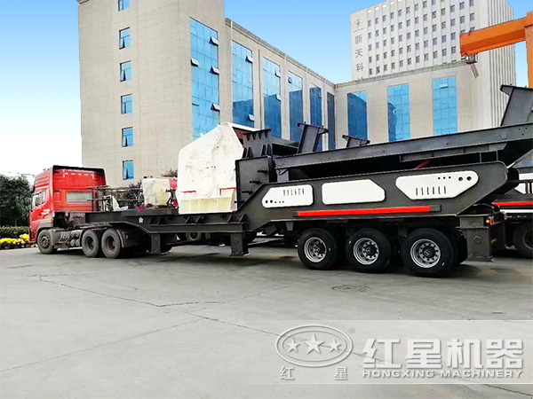 拆遷建筑垃圾反擊式破碎機