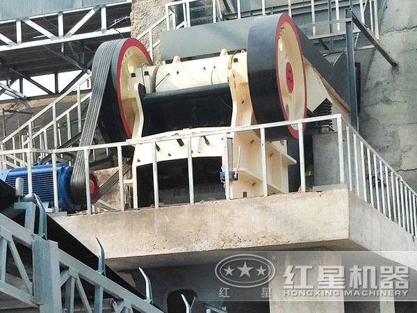 紅星PE顎式破碎機(jī)_嗑石機(jī)助力砂石廠家
