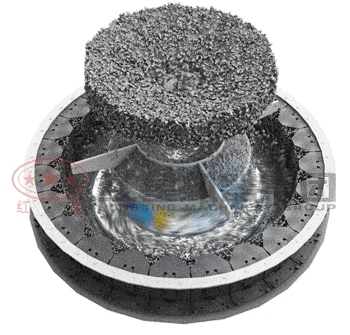 石灰巖制砂機原理