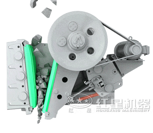 顎式破碎機工作原理