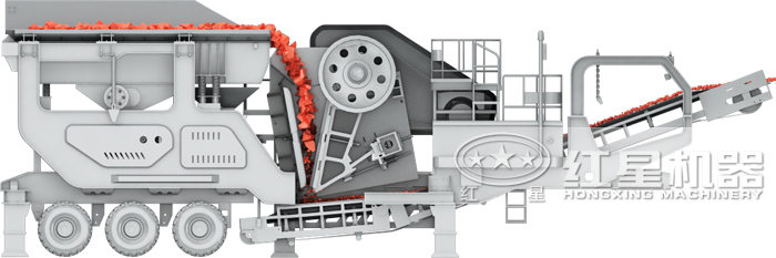 hd86式移動(dòng)破碎站結(jié)構(gòu)圖