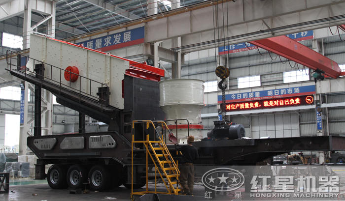 移動式單缸圓錐破碎機 移動式單缸圓錐破碎機