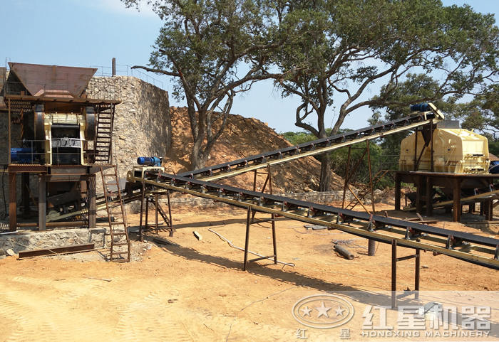 1250×1400反擊式破碎機(jī)現(xiàn)場(chǎng)作業(yè)圖 1250×1400反擊式破碎機(jī)現(xiàn)場(chǎng)作業(yè)圖