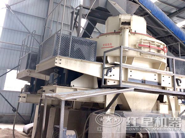 安徽渦陽制砂生產線現場圖