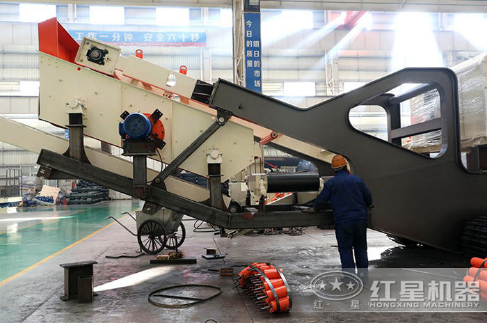 環保移動破碎站組裝圖 環保移動破碎站組裝圖