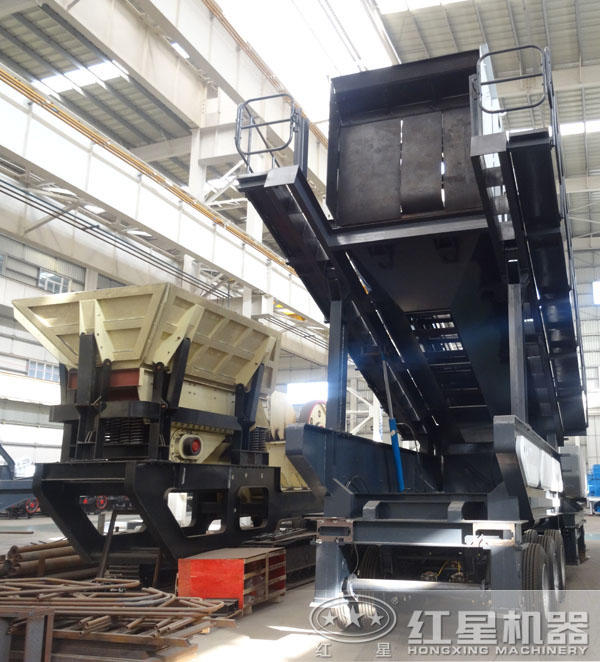 破碎篩分一體機(jī)生產(chǎn)車(chē)間