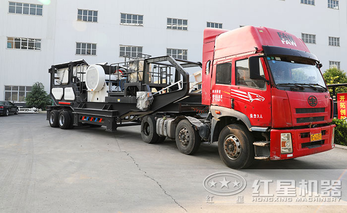 小型石子鄂式破石機(jī)發(fā)貨圖