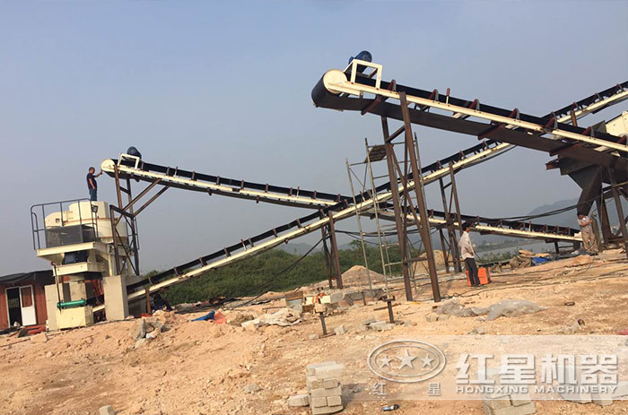 河卵石石料場 河卵石石料場