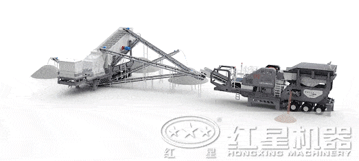 紅星移動破碎站雙機搭配 紅星移動破碎站雙機搭配