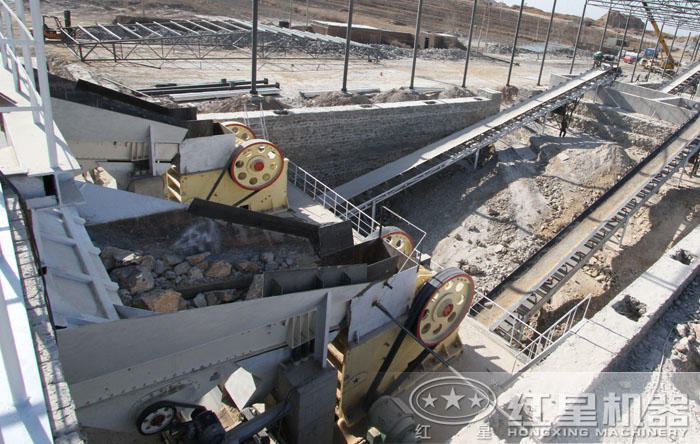 石料碎石機(jī)應(yīng)用現(xiàn)場(chǎng)