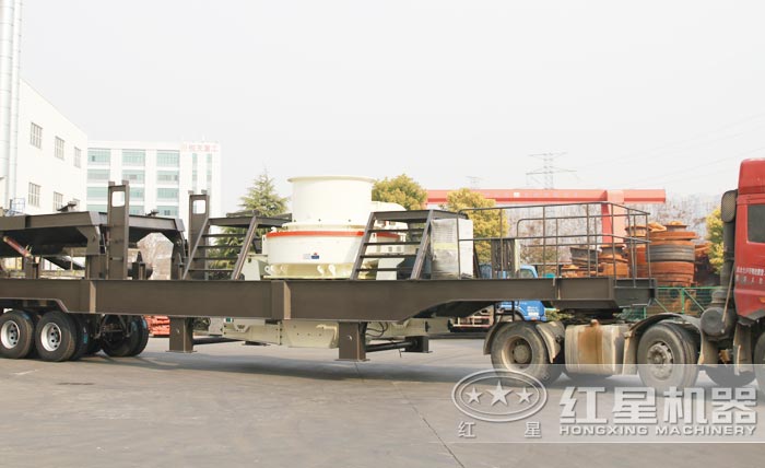 移動河卵石制沙機