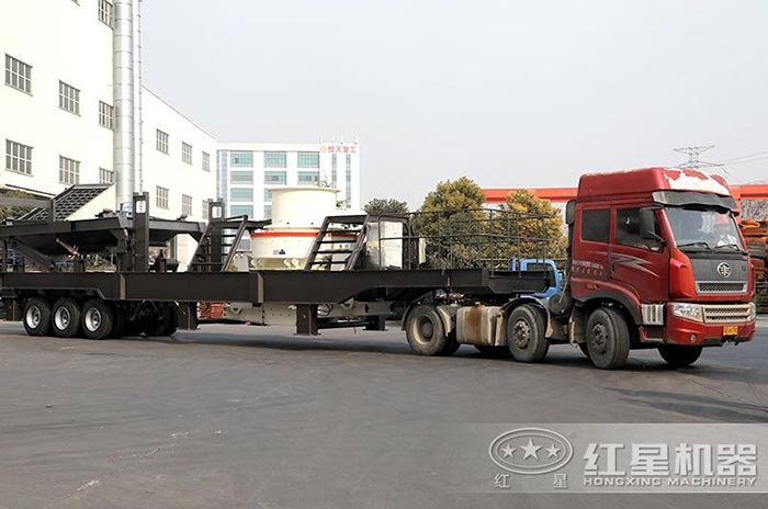 車載移動制砂機 車載移動制砂機