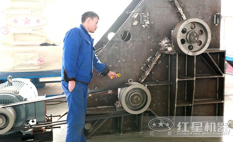 紅星雙轉子粉碎機_雙轉子錘式破碎機