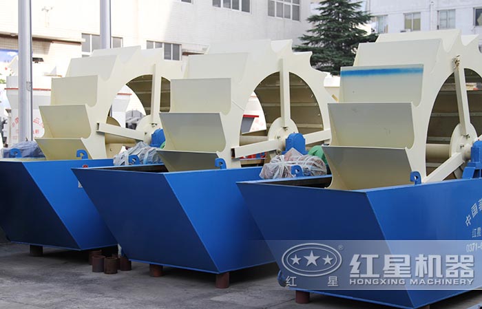 單輪斗洗砂機 單輪斗洗砂機