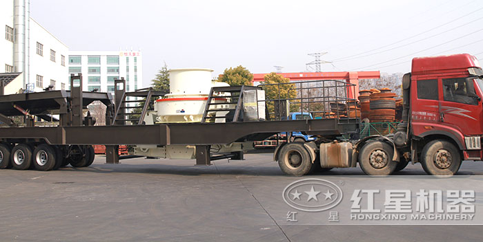 簡易型移動破碎制砂機