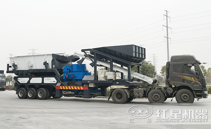 高配版移動破碎制砂機