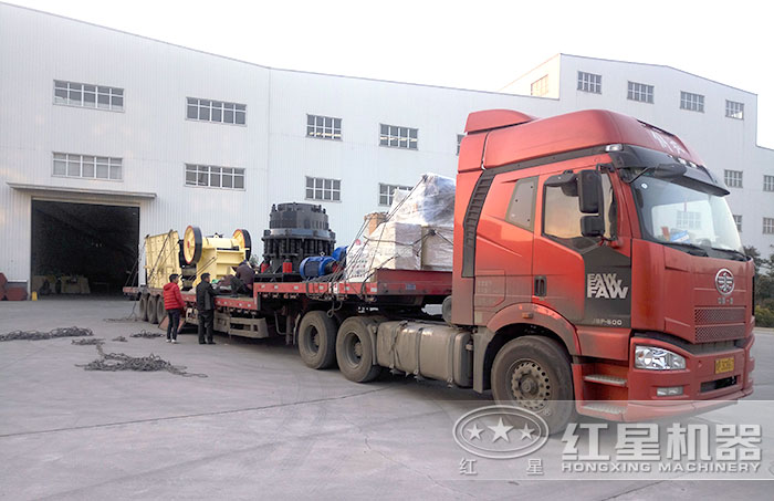 紅星大石頭成建筑石子設備車間直接發貨