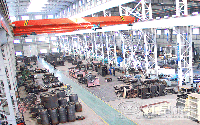 紅星破碎機生產車間