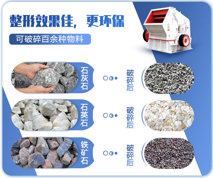 反擊式破碎機用途廣