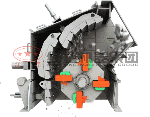 反擊式破碎機工作原理