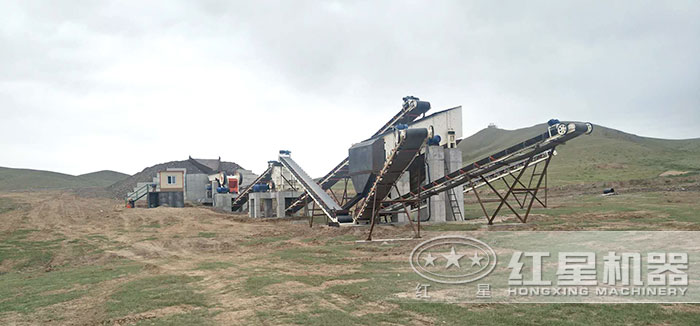 用戶配置的大型石料廠生產線