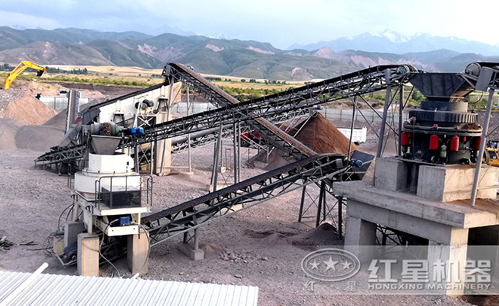 吉爾吉斯斯坦制砂生產(chǎn)線