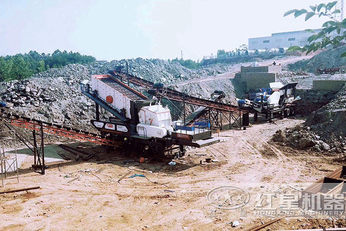 移動(dòng)型石料破碎加工生產(chǎn)