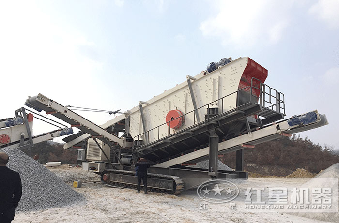 移動篩分車 移動篩分車