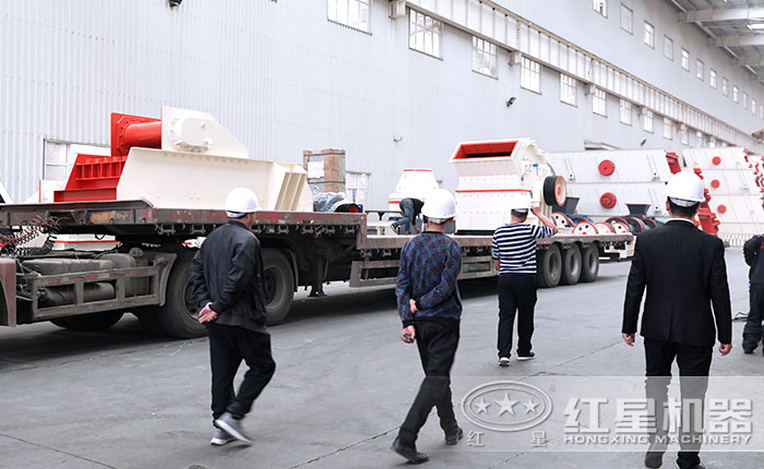 用戶到紅星機器車間參觀