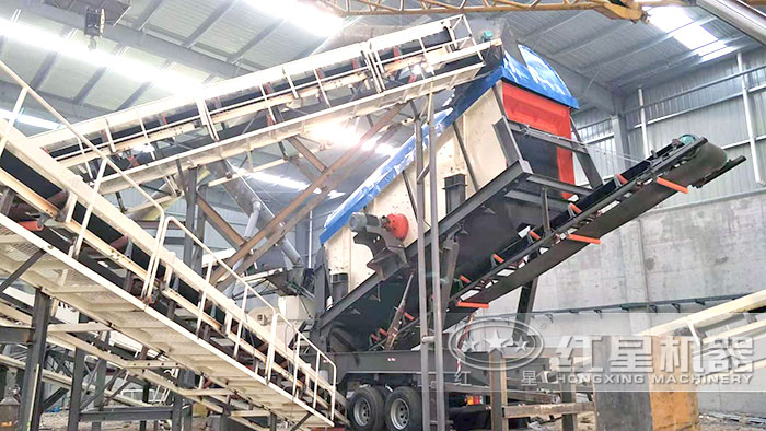 小型移動一體式制砂機(jī)油電兩用