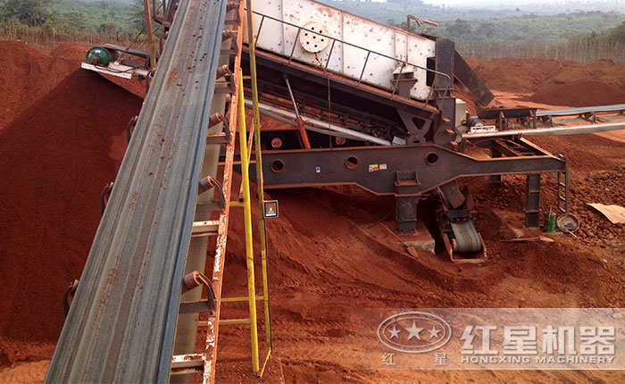 塞拉利昂制砂現(xiàn)場