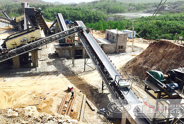 玄武巖破碎生產(chǎn)線