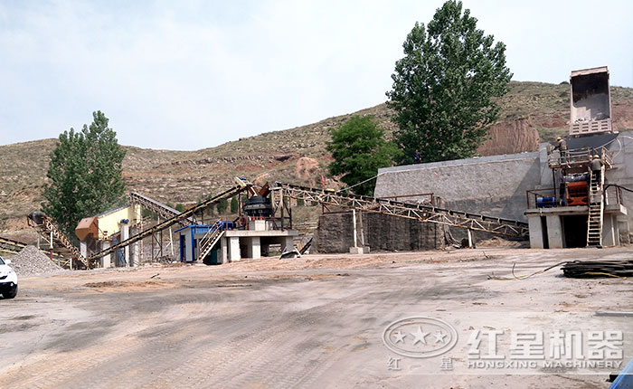 時產30方石子破碎生產線