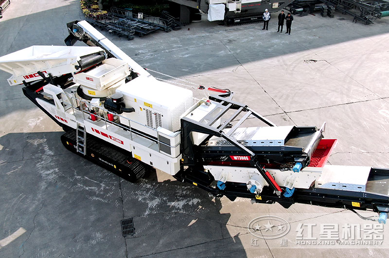 履帶移動制砂機