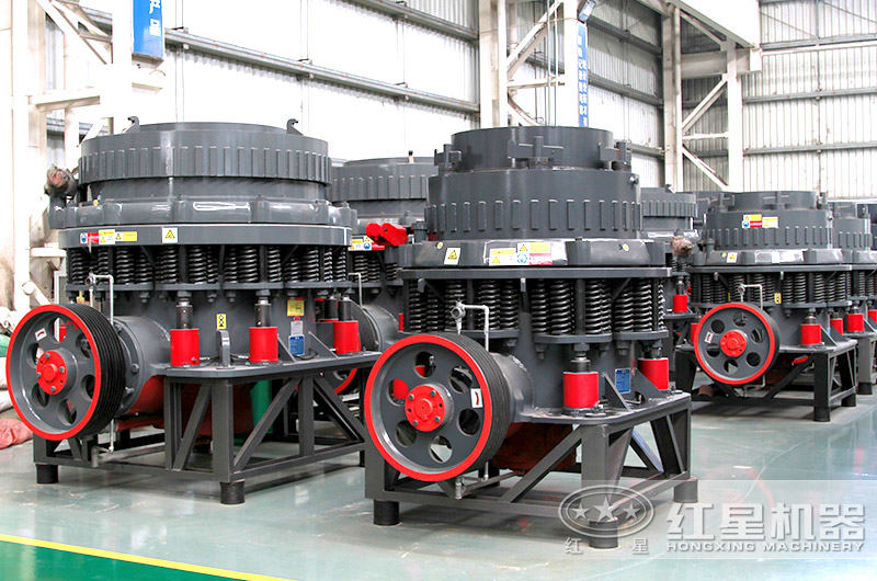 車間不同規(guī)格復(fù)合型圓錐破碎機 車間不同規(guī)格復(fù)合型圓錐破碎機