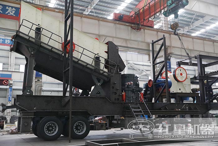 輪胎移動碎石設備