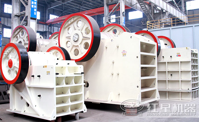 廠區排放顎式破碎機