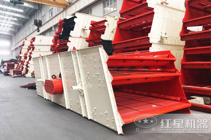 振動篩可生產(chǎn)2/3/4/5中不同規(guī)格物料