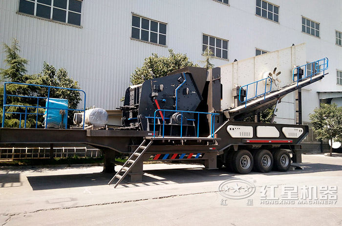 反擊破車載移動粹石機