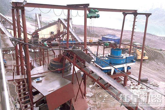 固定石英石制沙作業現場 固定石英石制沙作業現場