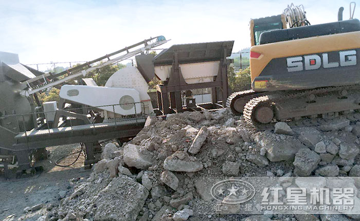 移動錘式破碎機