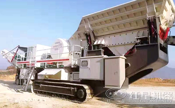 履帶式移動破碎設備