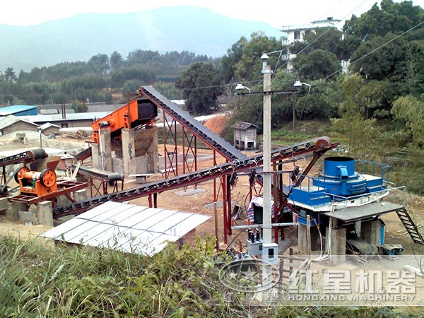 環保型砂石生產線配置