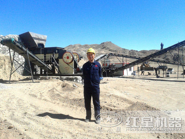 山石破碎生產線特點